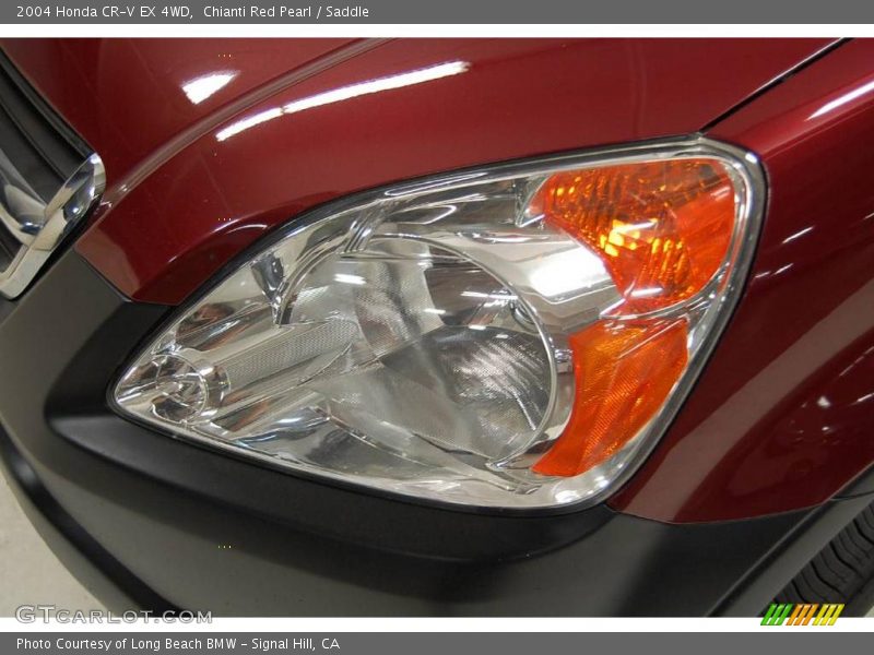 Chianti Red Pearl / Saddle 2004 Honda CR-V EX 4WD