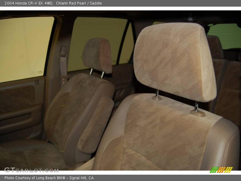 Chianti Red Pearl / Saddle 2004 Honda CR-V EX 4WD
