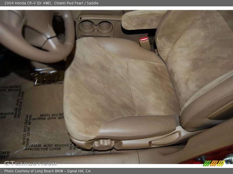 Chianti Red Pearl / Saddle 2004 Honda CR-V EX 4WD