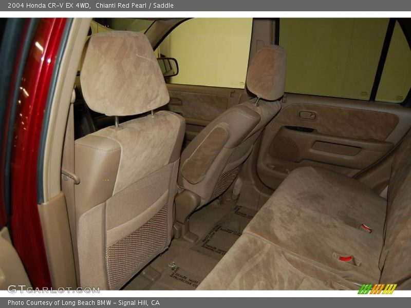 Chianti Red Pearl / Saddle 2004 Honda CR-V EX 4WD
