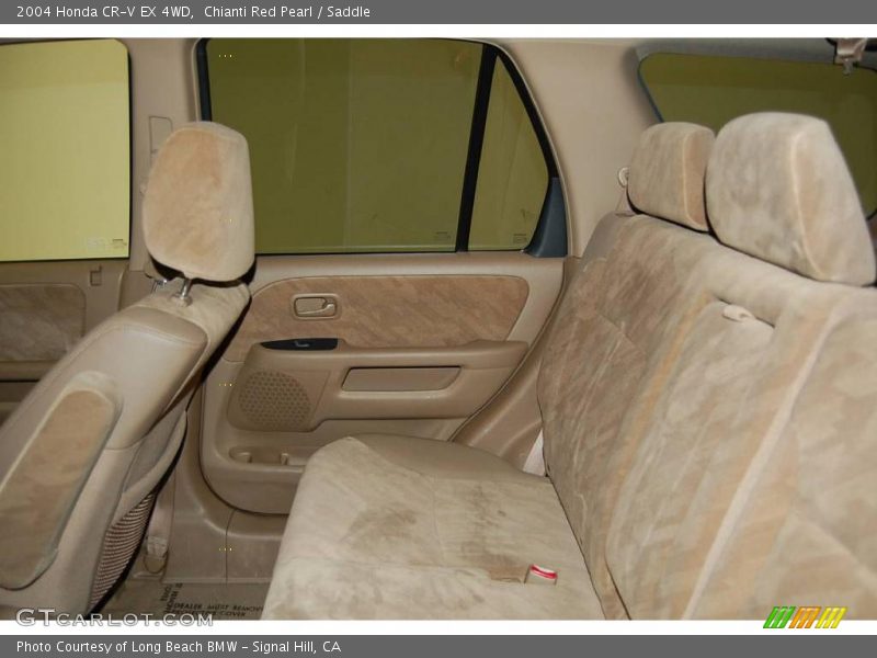 Chianti Red Pearl / Saddle 2004 Honda CR-V EX 4WD