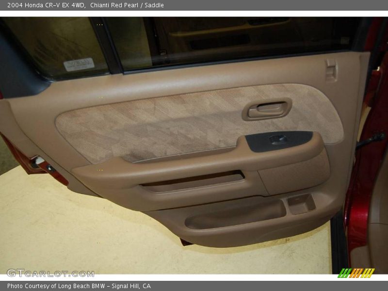 Chianti Red Pearl / Saddle 2004 Honda CR-V EX 4WD