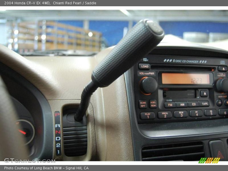 Chianti Red Pearl / Saddle 2004 Honda CR-V EX 4WD