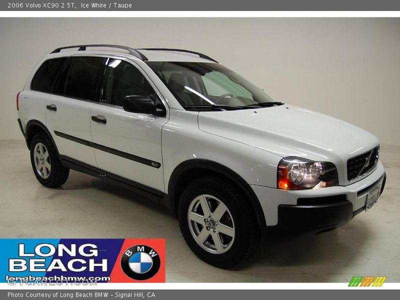 Ice White / Taupe 2006 Volvo XC90 2.5T