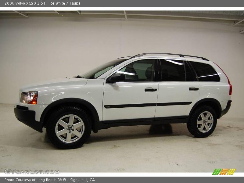 Ice White / Taupe 2006 Volvo XC90 2.5T