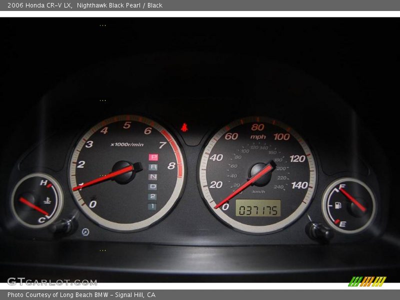 Nighthawk Black Pearl / Black 2006 Honda CR-V LX