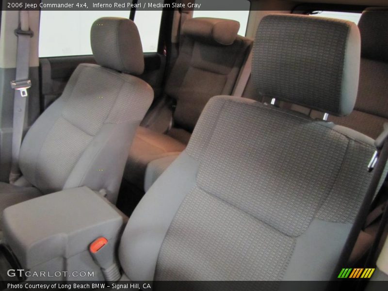 Inferno Red Pearl / Medium Slate Gray 2006 Jeep Commander 4x4