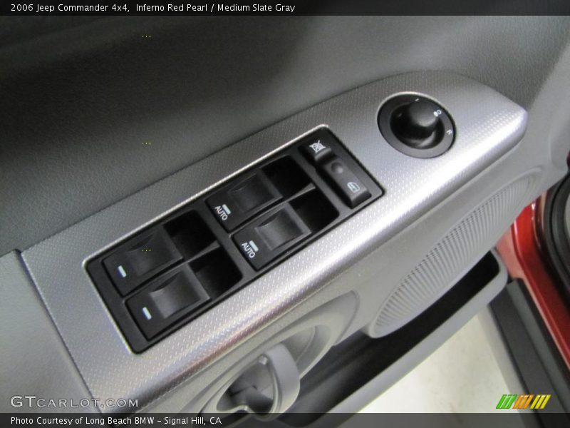 Inferno Red Pearl / Medium Slate Gray 2006 Jeep Commander 4x4