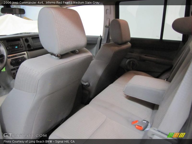 Inferno Red Pearl / Medium Slate Gray 2006 Jeep Commander 4x4