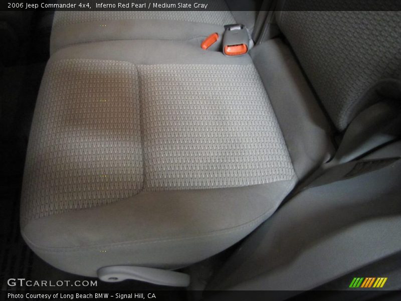 Inferno Red Pearl / Medium Slate Gray 2006 Jeep Commander 4x4