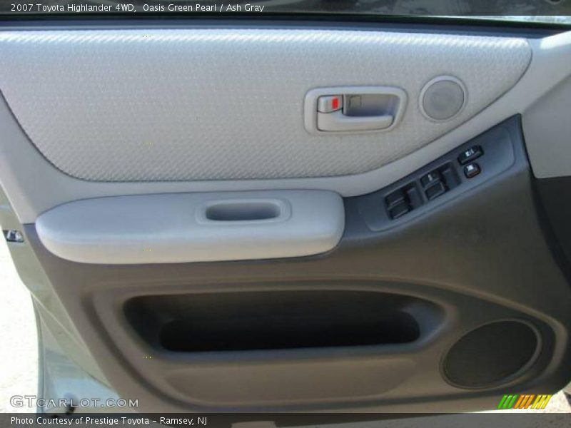 Oasis Green Pearl / Ash Gray 2007 Toyota Highlander 4WD