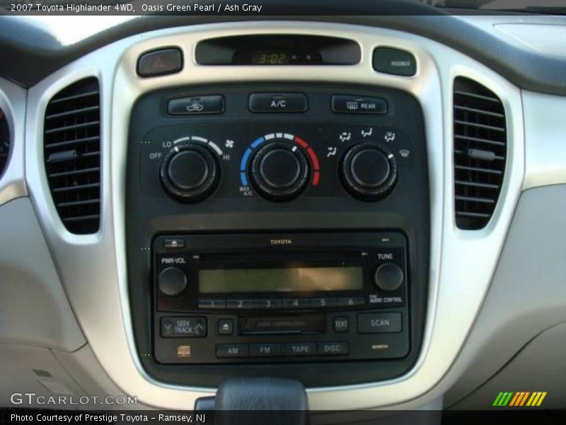 Oasis Green Pearl / Ash Gray 2007 Toyota Highlander 4WD