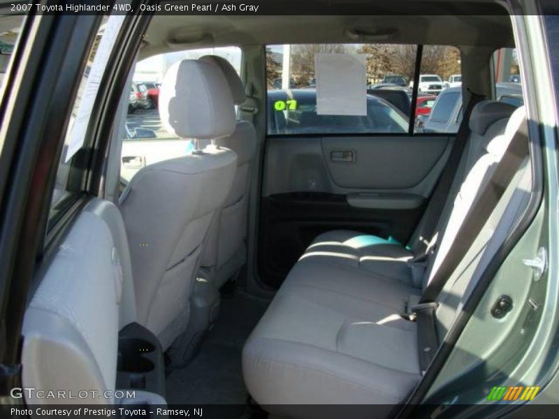 Oasis Green Pearl / Ash Gray 2007 Toyota Highlander 4WD