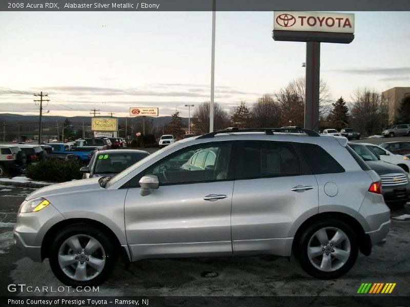 Alabaster Silver Metallic / Ebony 2008 Acura RDX