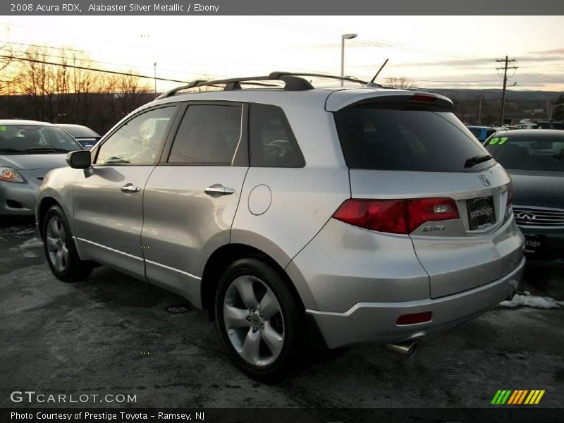 Alabaster Silver Metallic / Ebony 2008 Acura RDX