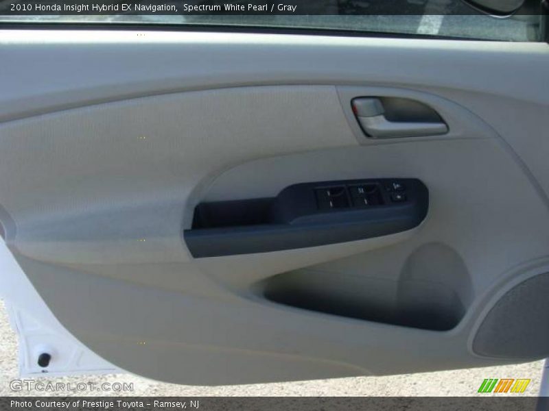 Spectrum White Pearl / Gray 2010 Honda Insight Hybrid EX Navigation