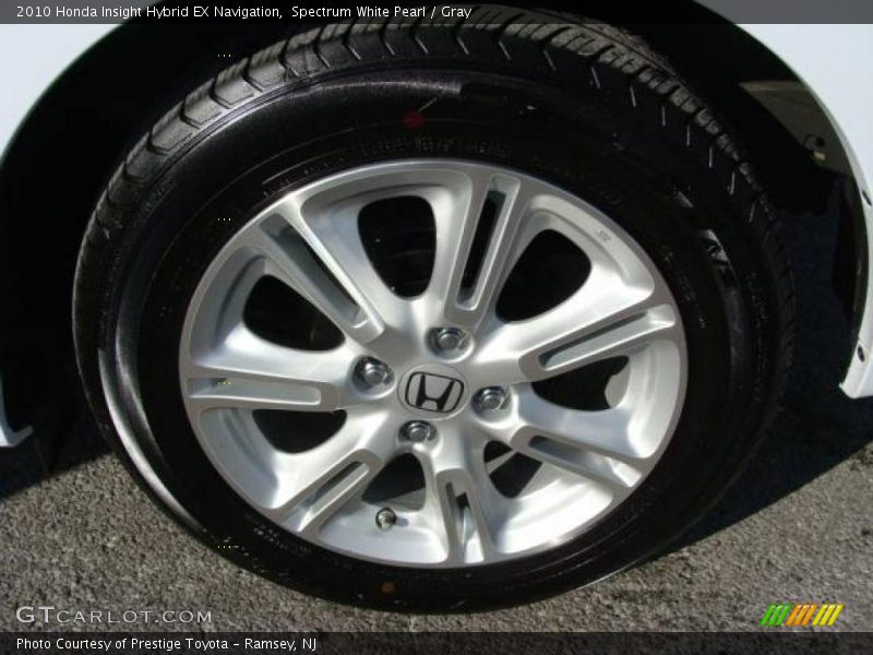 Spectrum White Pearl / Gray 2010 Honda Insight Hybrid EX Navigation
