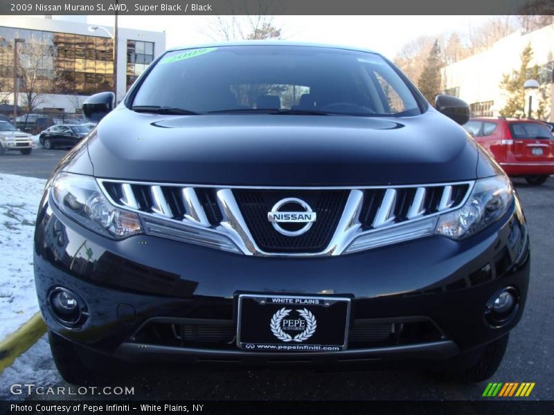 Super Black / Black 2009 Nissan Murano SL AWD