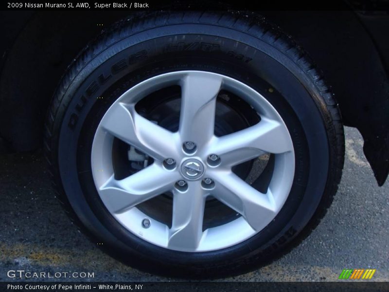 Super Black / Black 2009 Nissan Murano SL AWD