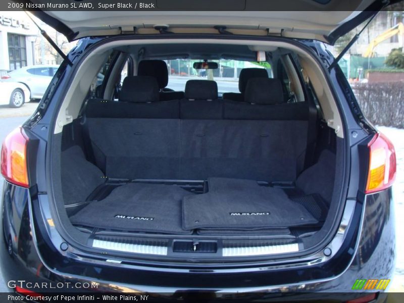 Super Black / Black 2009 Nissan Murano SL AWD