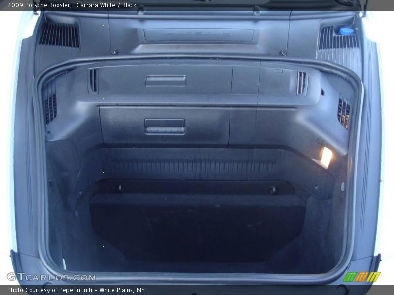 Carrara White / Black 2009 Porsche Boxster