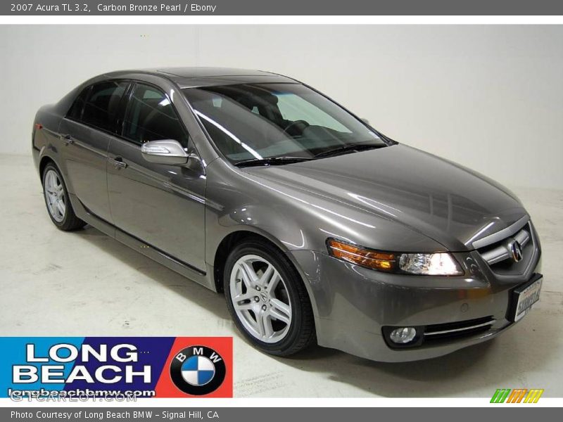 Carbon Bronze Pearl / Ebony 2007 Acura TL 3.2
