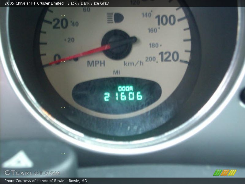 Black / Dark Slate Gray 2005 Chrysler PT Cruiser Limited