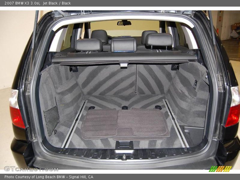 Jet Black / Black 2007 BMW X3 3.0si