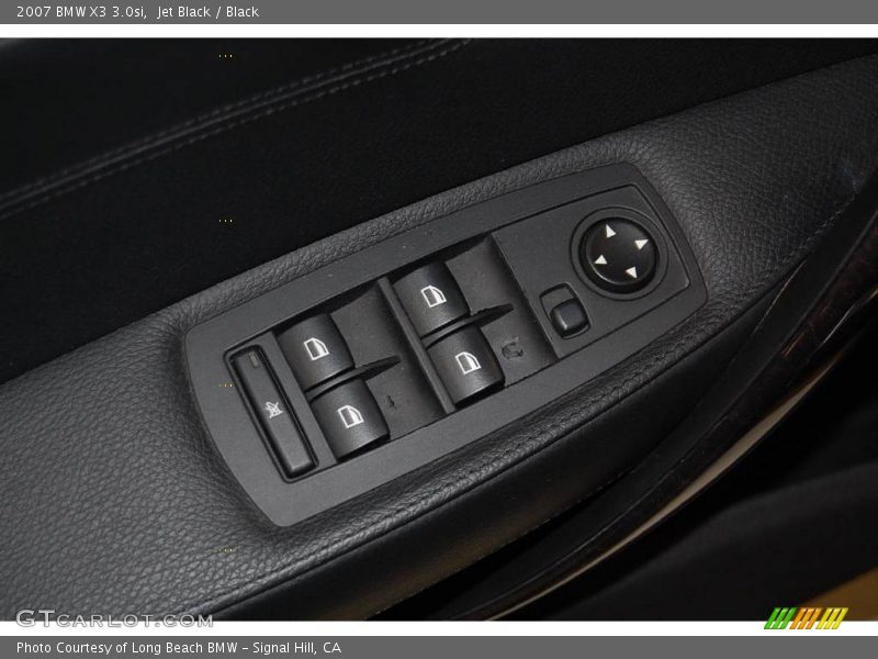 Jet Black / Black 2007 BMW X3 3.0si