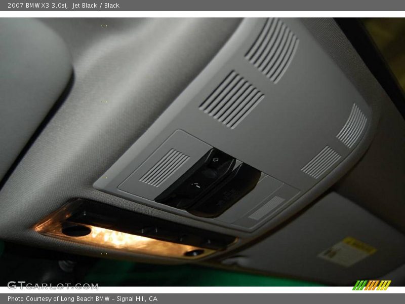 Jet Black / Black 2007 BMW X3 3.0si