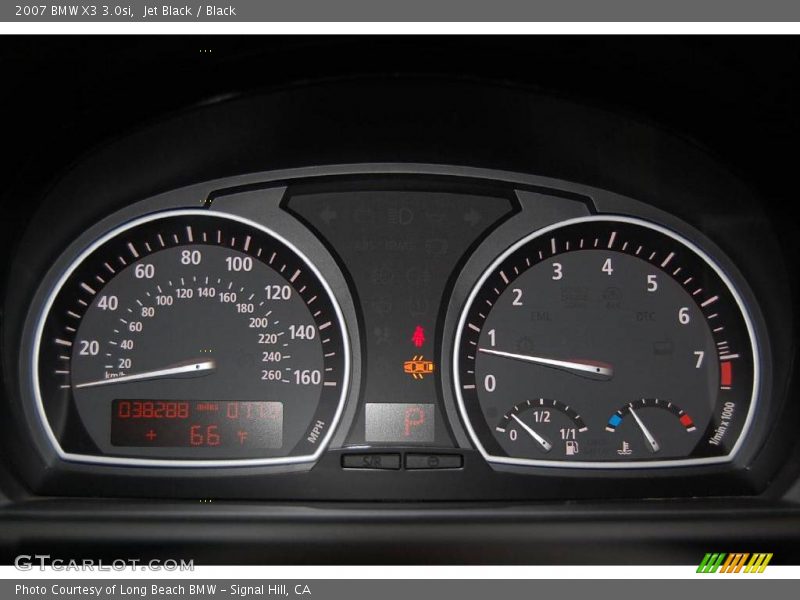 Jet Black / Black 2007 BMW X3 3.0si