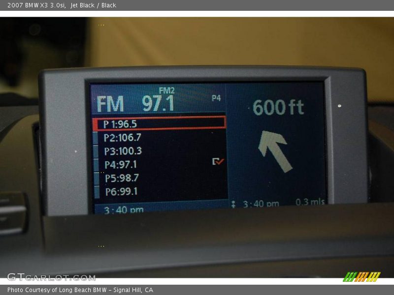 Jet Black / Black 2007 BMW X3 3.0si