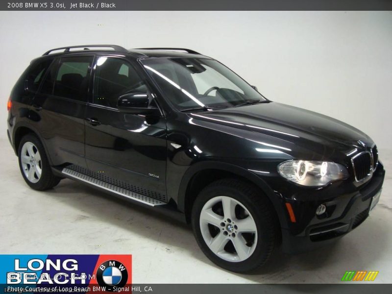 Jet Black / Black 2008 BMW X5 3.0si