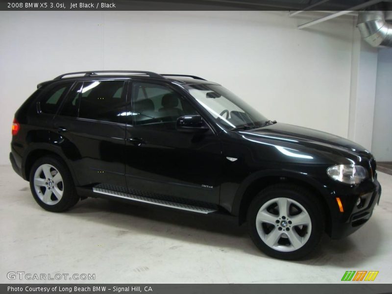 Jet Black / Black 2008 BMW X5 3.0si