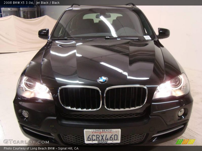 Jet Black / Black 2008 BMW X5 3.0si