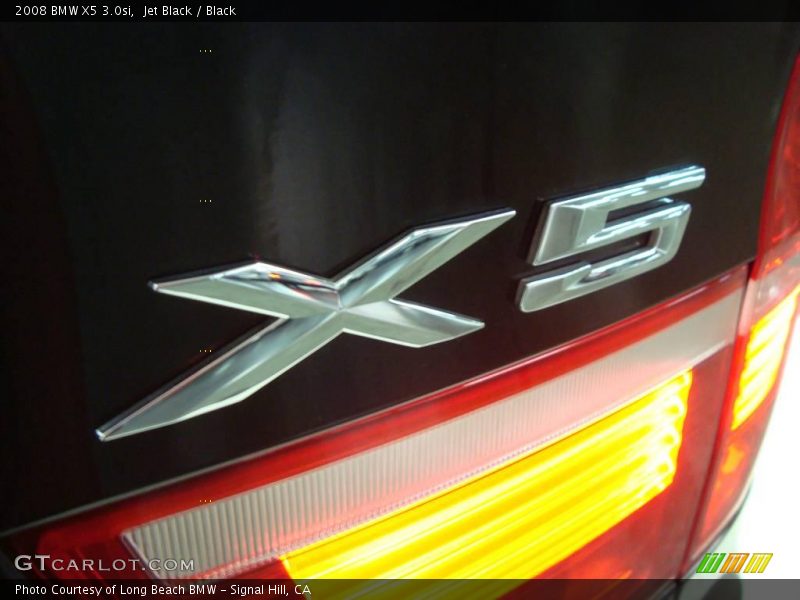 Jet Black / Black 2008 BMW X5 3.0si
