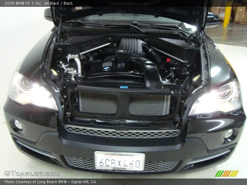 Jet Black / Black 2008 BMW X5 3.0si