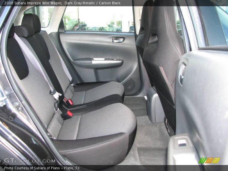 Dark Gray Metallic / Carbon Black 2008 Subaru Impreza WRX Wagon