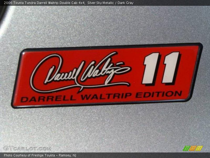  2006 Tundra Darrell Waltrip Double Cab 4x4 Logo