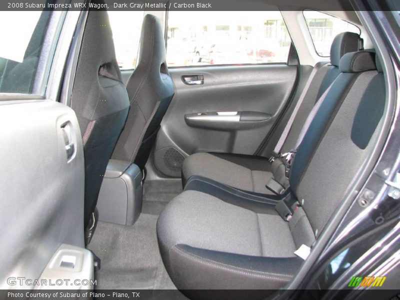 Dark Gray Metallic / Carbon Black 2008 Subaru Impreza WRX Wagon