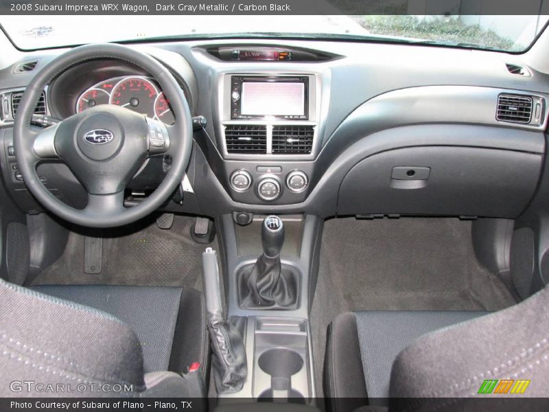 Dark Gray Metallic / Carbon Black 2008 Subaru Impreza WRX Wagon
