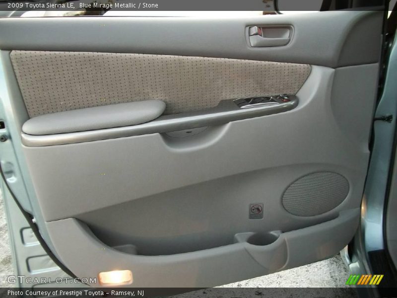 Blue Mirage Metallic / Stone 2009 Toyota Sienna LE