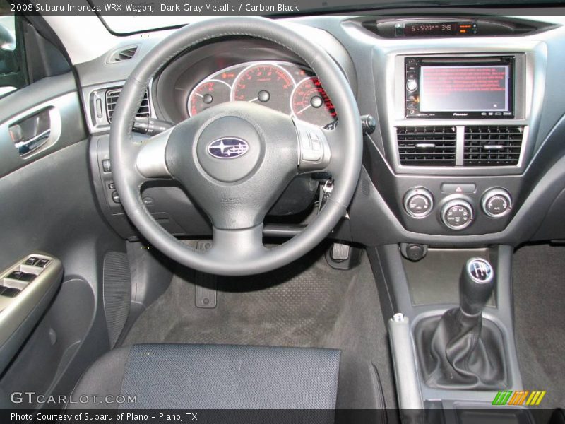 Dark Gray Metallic / Carbon Black 2008 Subaru Impreza WRX Wagon