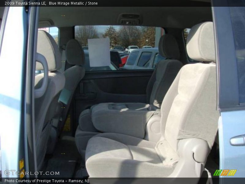 Blue Mirage Metallic / Stone 2009 Toyota Sienna LE