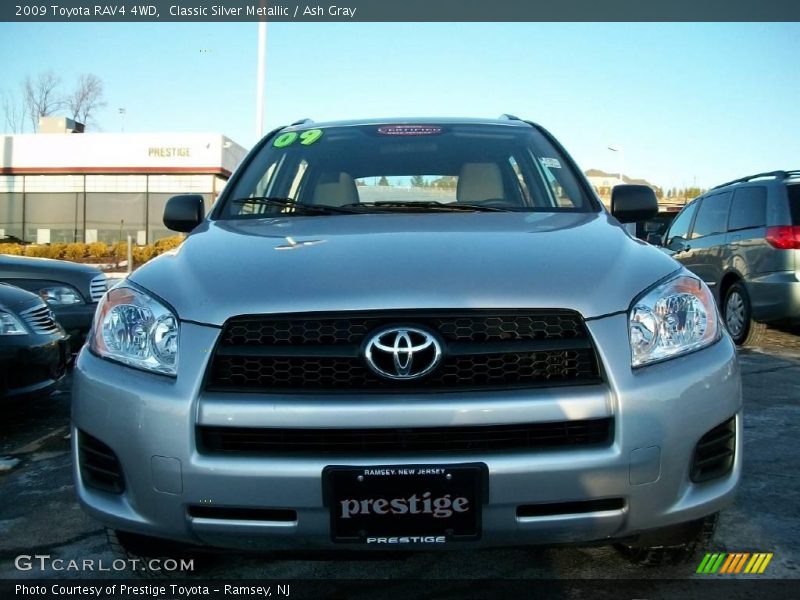 Classic Silver Metallic / Ash Gray 2009 Toyota RAV4 4WD