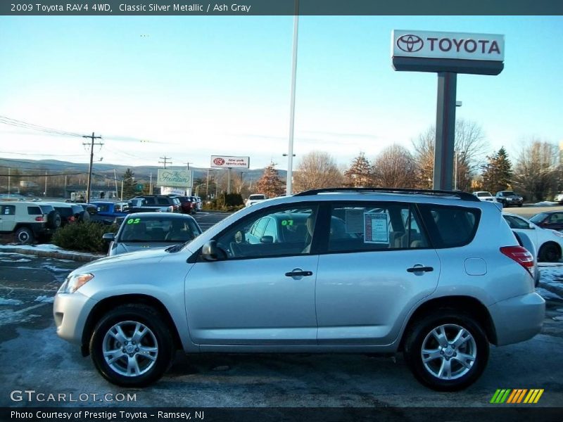 Classic Silver Metallic / Ash Gray 2009 Toyota RAV4 4WD