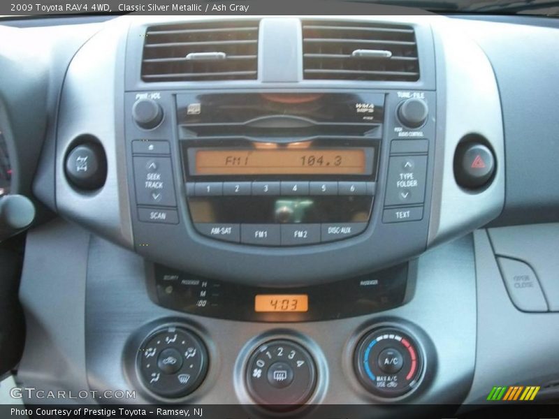 Classic Silver Metallic / Ash Gray 2009 Toyota RAV4 4WD