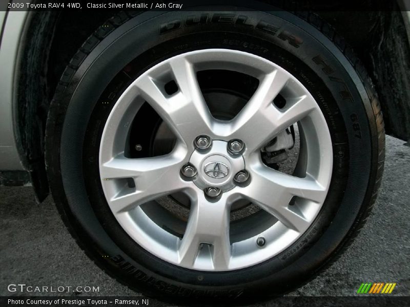 Classic Silver Metallic / Ash Gray 2009 Toyota RAV4 4WD
