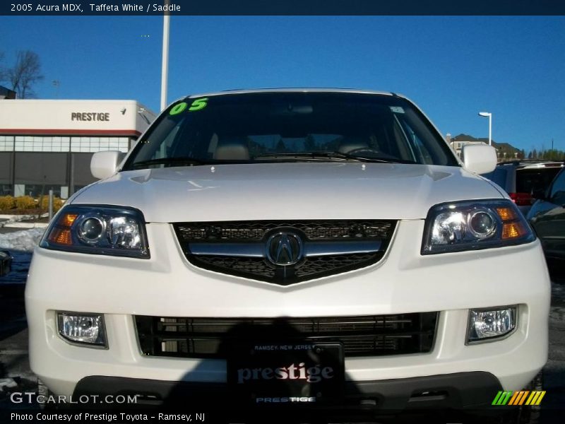 Taffeta White / Saddle 2005 Acura MDX