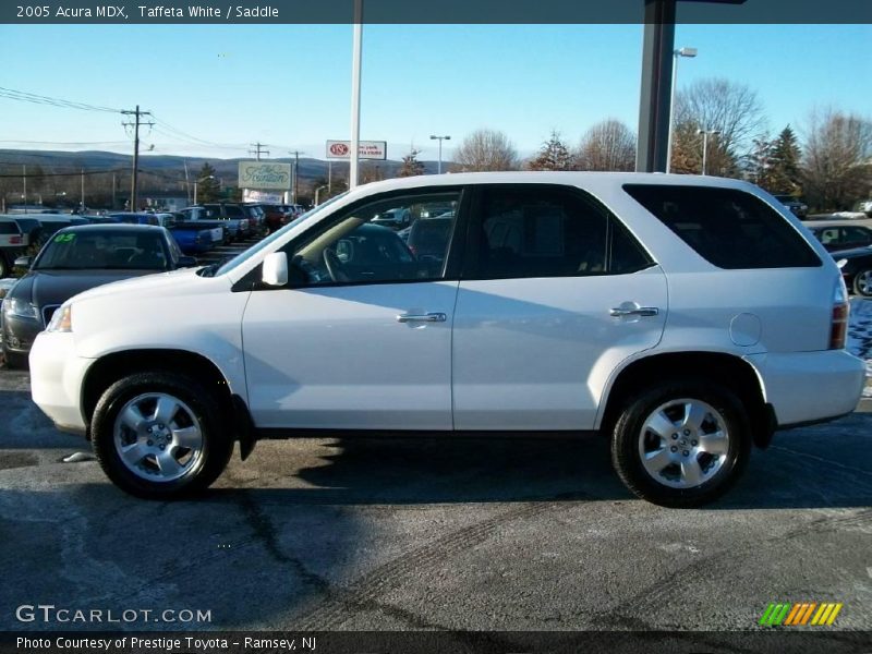 Taffeta White / Saddle 2005 Acura MDX